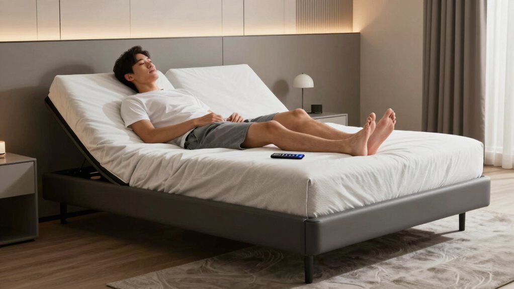 tall friendly adjustable bed features
