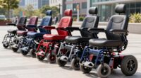 top folding power wheelchairs