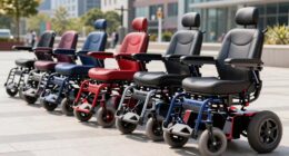 top folding power wheelchairs