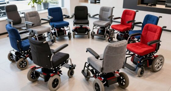 top folding power wheelchairs