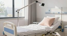 top home hospital bed trapeze