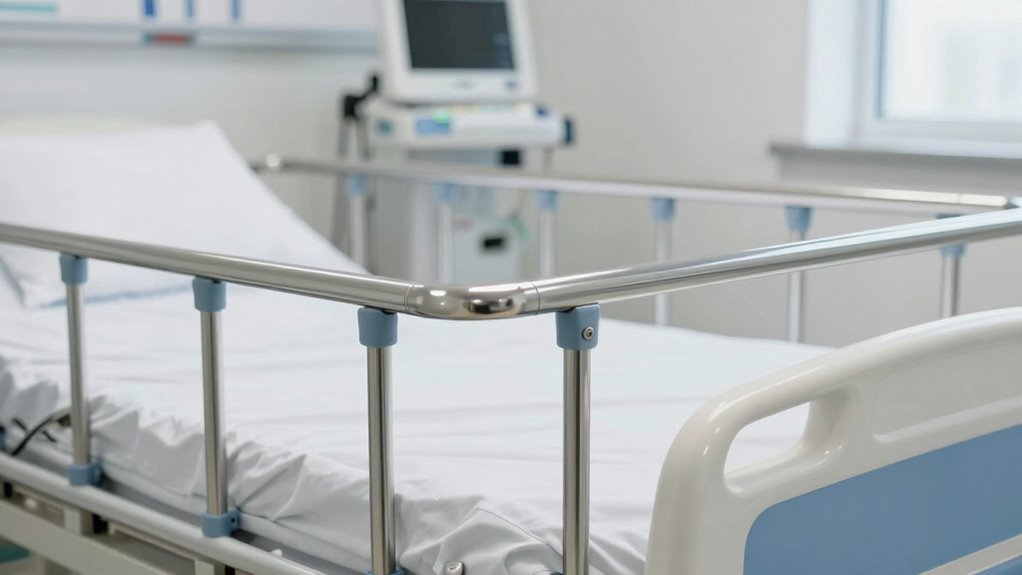 top hospital beds with quick release rails