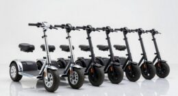 top pneumatic tire mobility scooters
