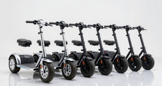 top pneumatic tire mobility scooters