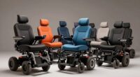 top power wheelchair features