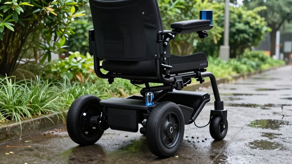 top power wheelchairs waterproof