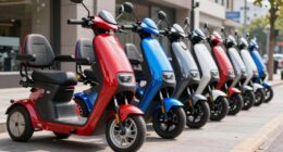 top removable battery scooters