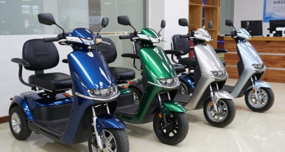 top swivel seat scooters