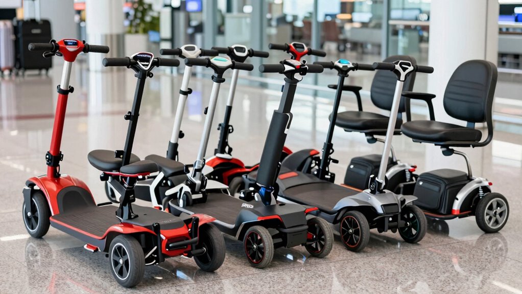 top travel folding scooters