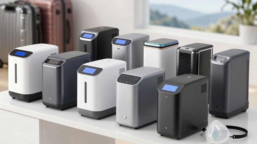 top travel oxygen concentrators