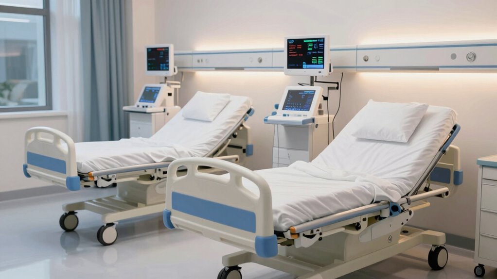 top wide hospital beds