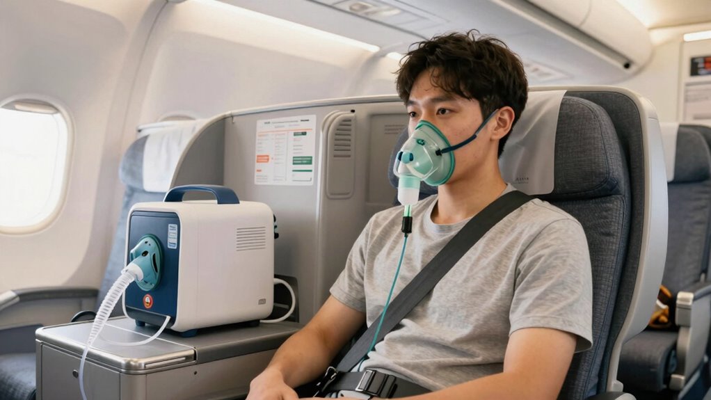 traveling safely with oxygen