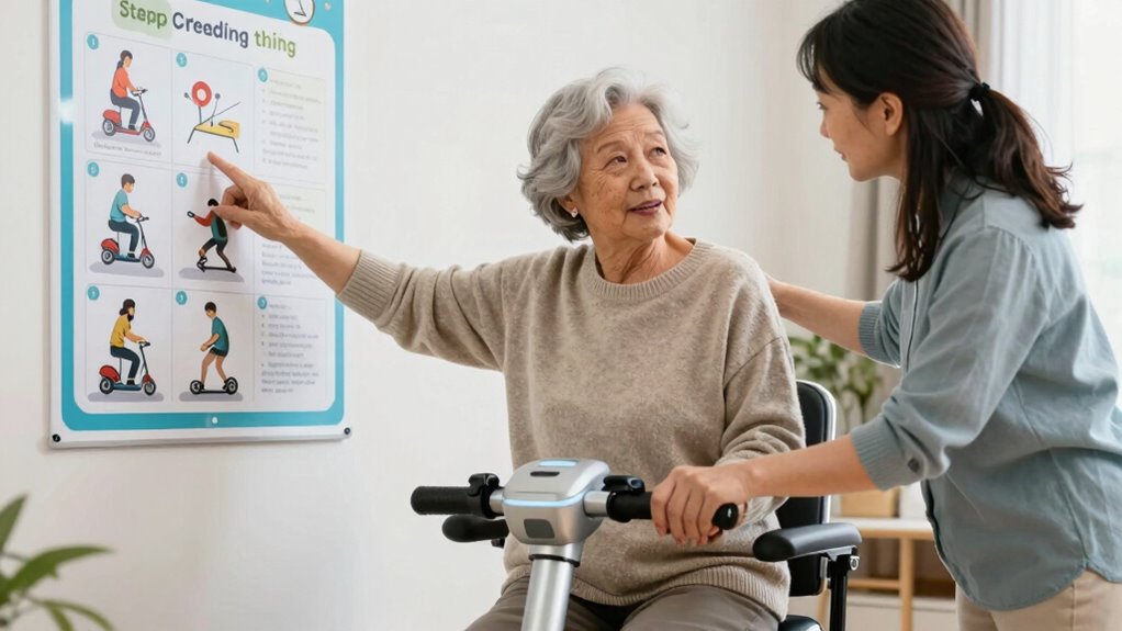 use visual instruction aids