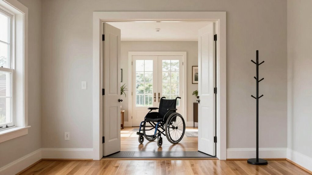 widen doors remove obstacles