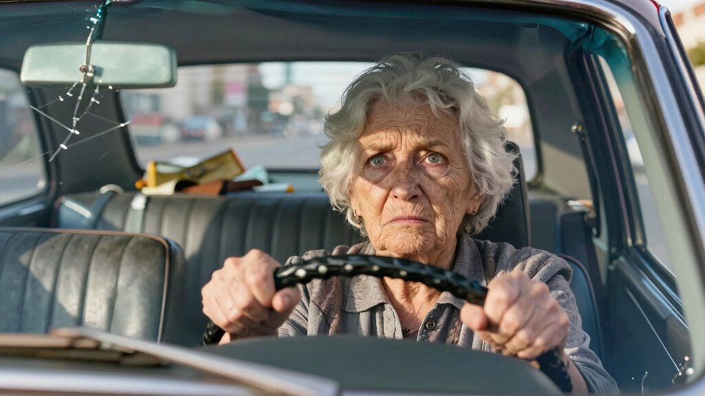 dementia disrupts car trips