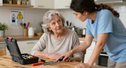 discussing home safety risks
