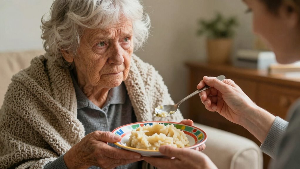 encouraging eating with care