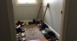 obstructed doorway causes inconvenience