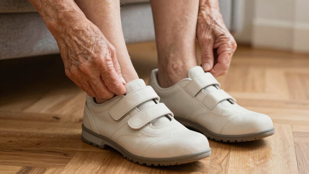 proper fitting supportive footwear