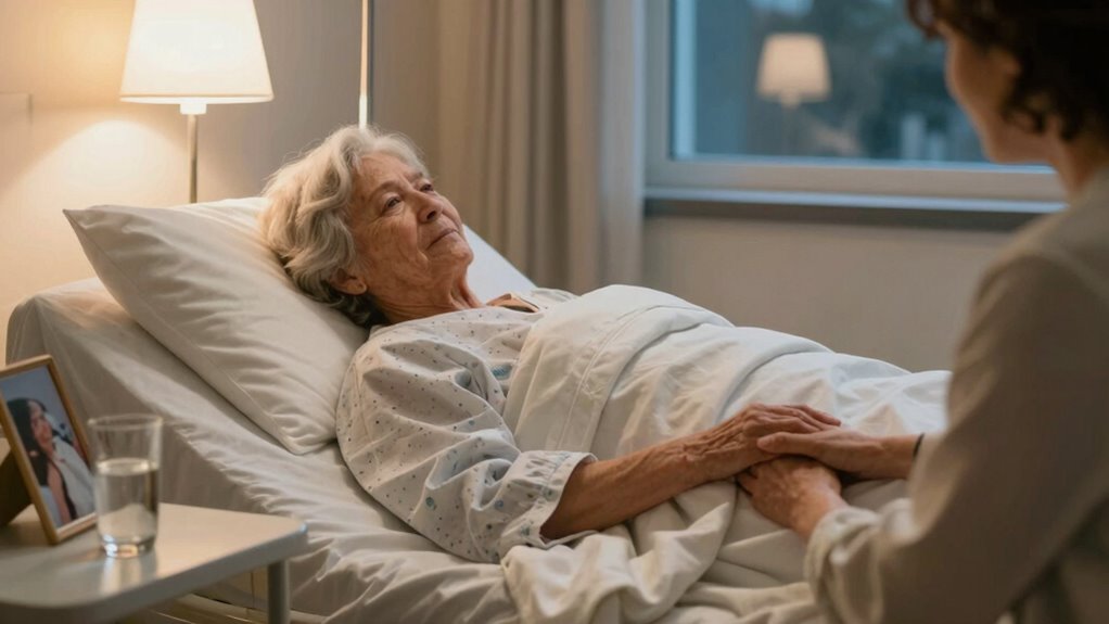 providing comfort through presence