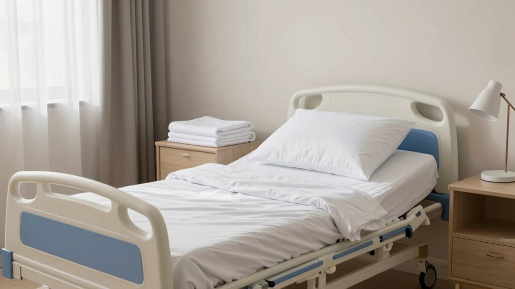 safe accessible bedroom setup