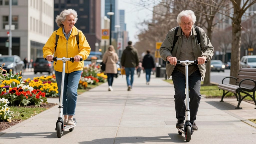 senior scooter usability varies