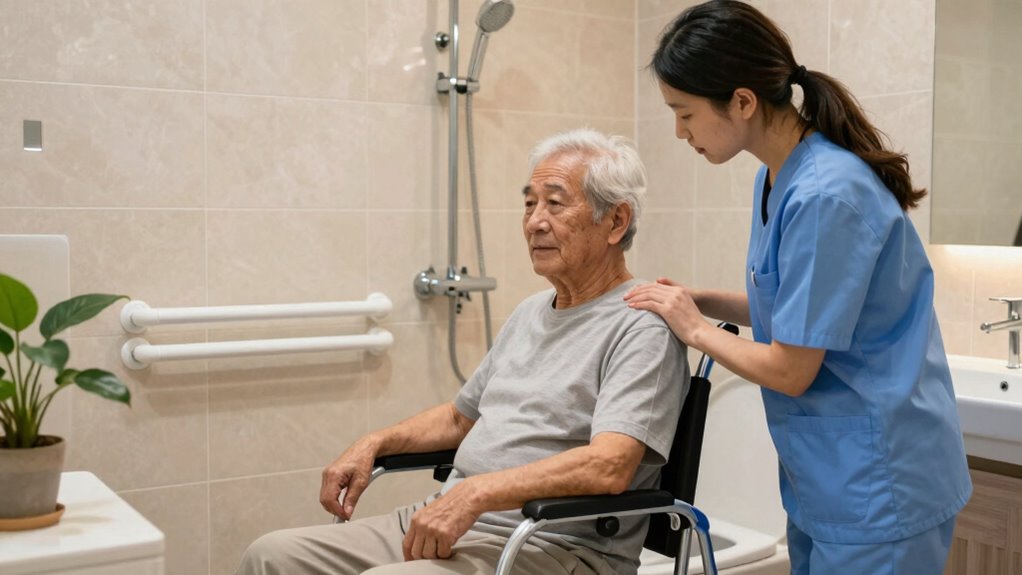 supporting dementia bathroom routines