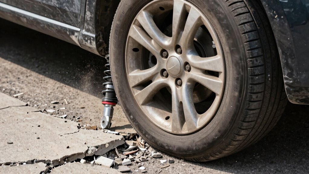 suspension impacts ride quality