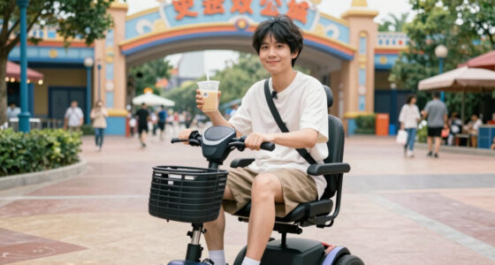 13 Best Mobility Scooters for Long Days at Theme Parks in 2026