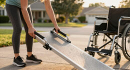 14 Best Folding Wheelchair Ramps for Caregiver Transport in 2026