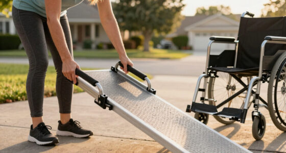 14 Best Folding Wheelchair Ramps for Caregiver Transport in 2026