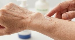 elderly dry skin relief