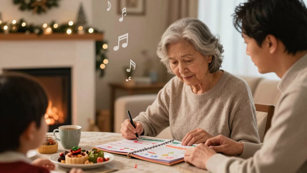 familiar simple holiday routines
