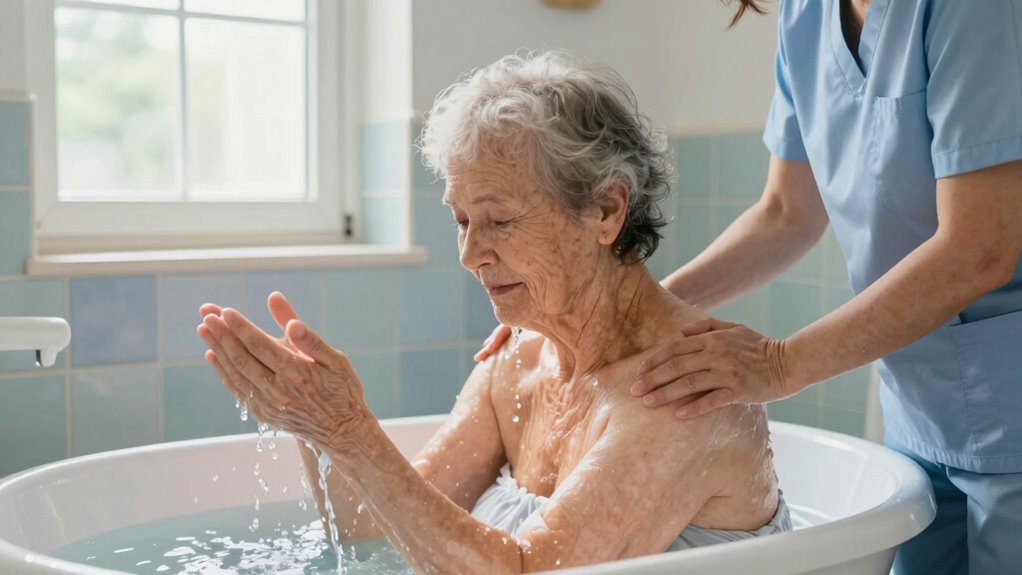 gentle sensory respectful bathing