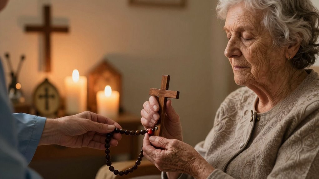 spiritual rituals foster comfort