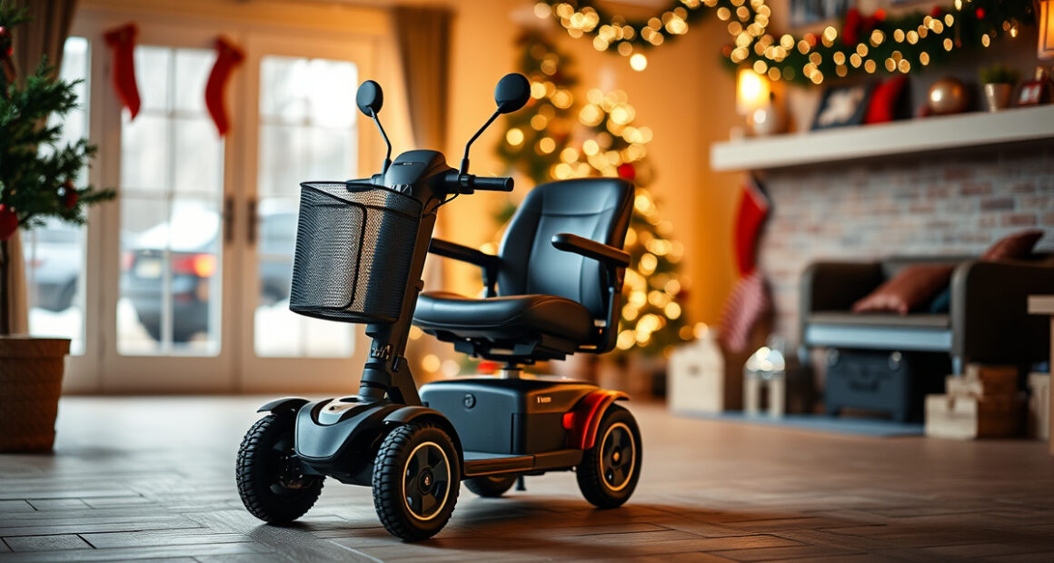 Vive 4 Wheel Mobility Scooter: Holiday Outings Made Easier